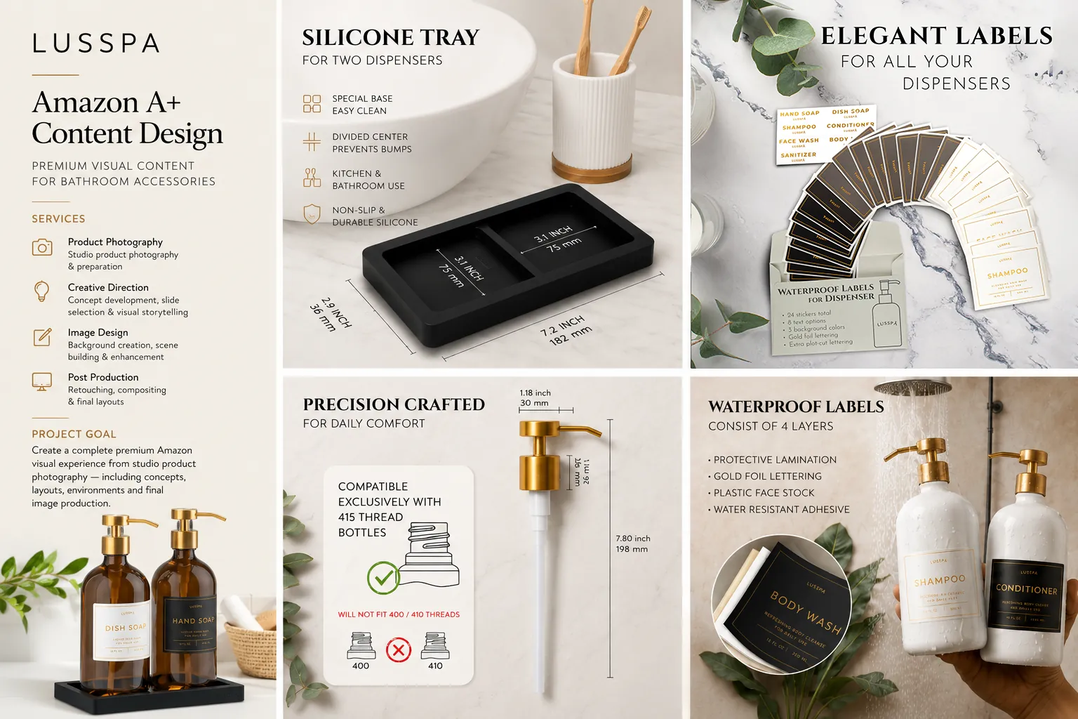 Lusspa — Product stories, built to sell