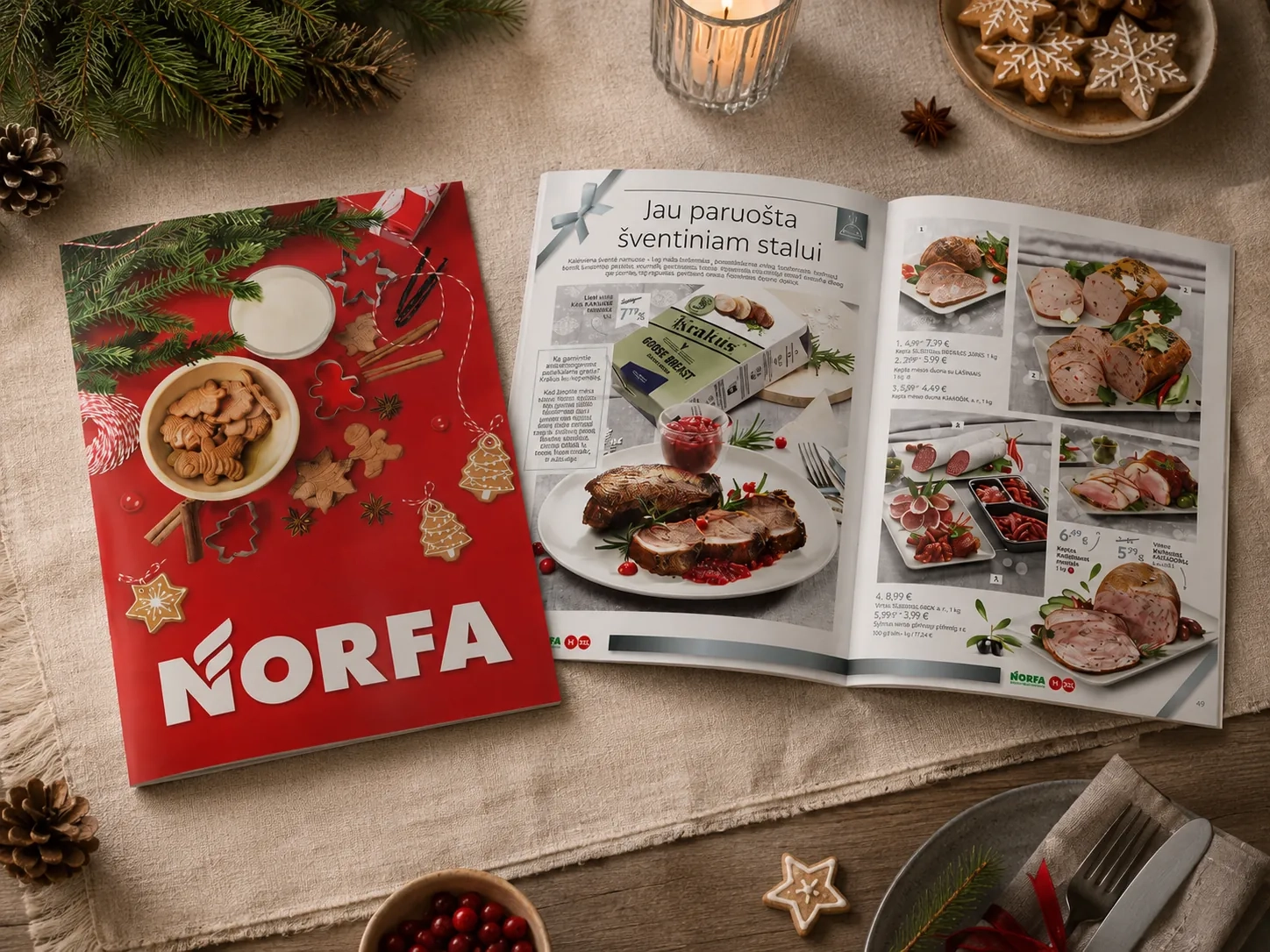 Norfa — Written, not just priced